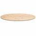 Dessus de table 110x55x2,5 cm bois de pin massif ovale - Photo n°3