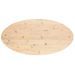 Dessus de table 110x55x2,5 cm bois de pin massif ovale - Photo n°4