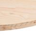 Dessus de table 110x55x2,5 cm bois de pin massif ovale - Photo n°5