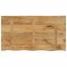 Dessus de table 110x60x2,5 cm bord vivant bois massif manguier - Photo n°5