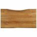 Dessus de table 110x60x2,5 cm bord vivant bois massif manguier - Photo n°1