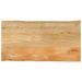 Dessus de table 110x60x3,8 cm bord vivant bois massif manguier - Photo n°1