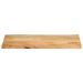 Dessus de table 110x60x3,8 cm bord vivant bois massif manguier - Photo n°3