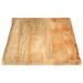 Dessus de table 110x60x3,8 cm bord vivant bois massif manguier - Photo n°4