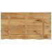 Dessus de table 110x60x3,8cm bord vif bois massif manguier brut - Photo n°5