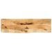 Dessus de table 120x20x3,8 cm bord vivant bois massif manguier - Photo n°1