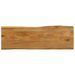 Dessus de table 120x40x2,5 cm bord vivant bois massif manguier - Photo n°1