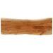 Dessus de table 120x40x3,8 cm rectangulaire bois massif acacia - Photo n°1