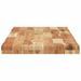 Dessus de table 120x40x4 cm rectangulaire bois massif d'acacia - Photo n°6