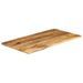 Dessus de table 120x60x2,5 cm bord vivant bois massif manguier - Photo n°2