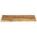 Dessus de table 120x60x2,5 cm bord vivant bois massif manguier - Photo n°3