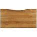 Dessus de table 120x60x2,5 cm bord vivant bois massif manguier - Photo n°1