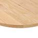 Dessus de table 120x60x2 cm bois de chêne massif ovale - Photo n°8