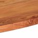 Dessus de table 120x60x3,8 cm ovale bois massif d'acacia - Photo n°7