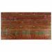 Dessus de table 120x70x3,8cm rectangulaire bois massif récupéré - Photo n°1