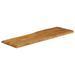 Dessus de table 140x40x3,8 cm bord vivant bois massif manguier - Photo n°2