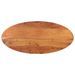 Dessus de table 140x50x2,5 cm ovale bois massif d'acacia - Photo n°1