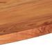 Dessus de table 140x50x2,5 cm ovale bois massif d'acacia - Photo n°7