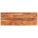 Dessus de table 140x50x2,5cm rectangulaire bois massif d'acacia - Photo n°1