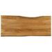 Dessus de table 140x60x2,5 cm bord vivant bois massif manguier - Photo n°1