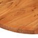 Dessus de table 140x60x2,5 cm ovale bois massif d'acacia - Photo n°5