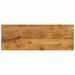Dessus de table 140x60x2,5cm rectangulaire bois massif manguier - Photo n°1