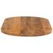 Dessus de table 140x60x3,8 cm ovale bois massif de manguier - Photo n°4