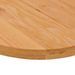 Dessus de table 140x60x4 cm bois de chêne massif ovale - Photo n°8