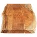 Dessus de table 180x40x3,8 cm rectangulaire bois massif acacia - Photo n°4