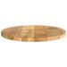 Dessus de table Ø 40x2,5 cm rond bois de manguier massif - Photo n°4