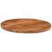 Dessus de table Ø40x2,5 cm rond bois massif d'acacia - Photo n°3