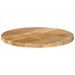 Dessus de table Ø 40x3,8 cm rond bois de manguier massif - Photo n°2