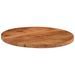 Dessus de table Ø40x3,8 cm rond bois massif d'acacia - Photo n°3