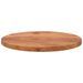 Dessus de table Ø40x3,8 cm rond bois massif d'acacia - Photo n°4