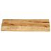 Dessus de table 50x20x2,5 cm bord vivant bois massif manguier - Photo n°3