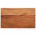 Dessus de table 50x20x3,8 cm rectangulaire bois massif d'acacia - Photo n°1