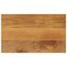 Dessus de table 50x40x2,5 cm rectangulaire bois massif manguier - Photo n°1