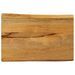 Dessus de table 50x40x3,8 cm bord vivant bois massif manguier - Photo n°1