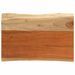 Dessus de table 50x40x3,8 cm rectangulaire bois massif d'acacia - Photo n°1