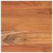 Dessus de table 50x50x2,5 cm carré bois massif d'acacia - Photo n°1