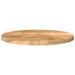 Dessus de table Ø 60x2,5 cm rond bois de manguier massif - Photo n°3