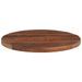 Dessus de table Ø 60x2,5 cm rond bois massif de récupération - Photo n°3