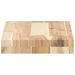 Dessus de table 60x20x4 cm rectangulaire bois massif d'acacia - Photo n°6