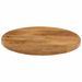 Dessus de table Ø 60x3,8 cm rond bois de manguier massif - Photo n°3