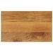 Dessus de table 60x30x2,5 cm rectangulaire bois massif manguier - Photo n°1