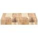 Dessus de table 60x30x4 cm rectangulaire bois massif d'acacia - Photo n°6