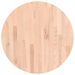 Dessus de table Ø60x4 cm rond bois massif de hêtre - Photo n°1