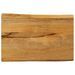 Dessus de table 60x40x2,5 cm bord vivant bois massif manguier - Photo n°1