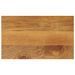 Dessus de table 60x40x2,5 cm rectangulaire bois massif manguier - Photo n°1