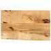 Dessus de table 60x40x3,8 cm bord vivant bois massif manguier - Photo n°1